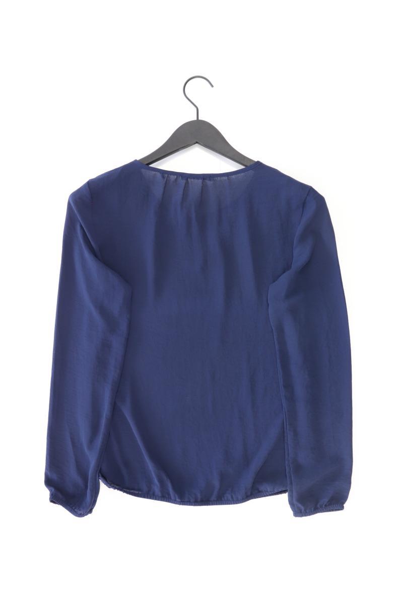 edc by Esprit Langarmbluse Gr. XS blau aus Polyester