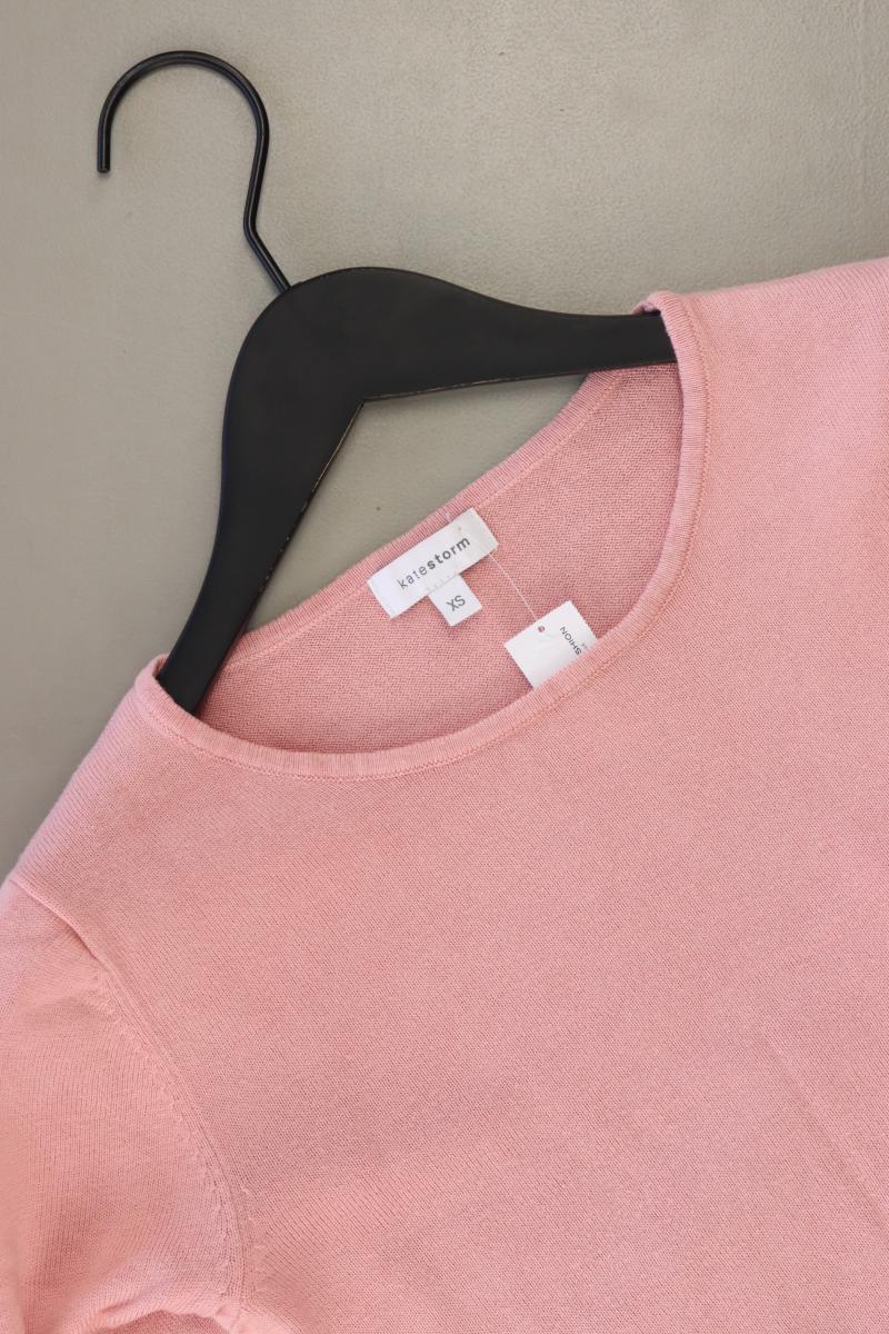 katestorm Feinstrickpullover Gr. XS rosa aus Rayon
