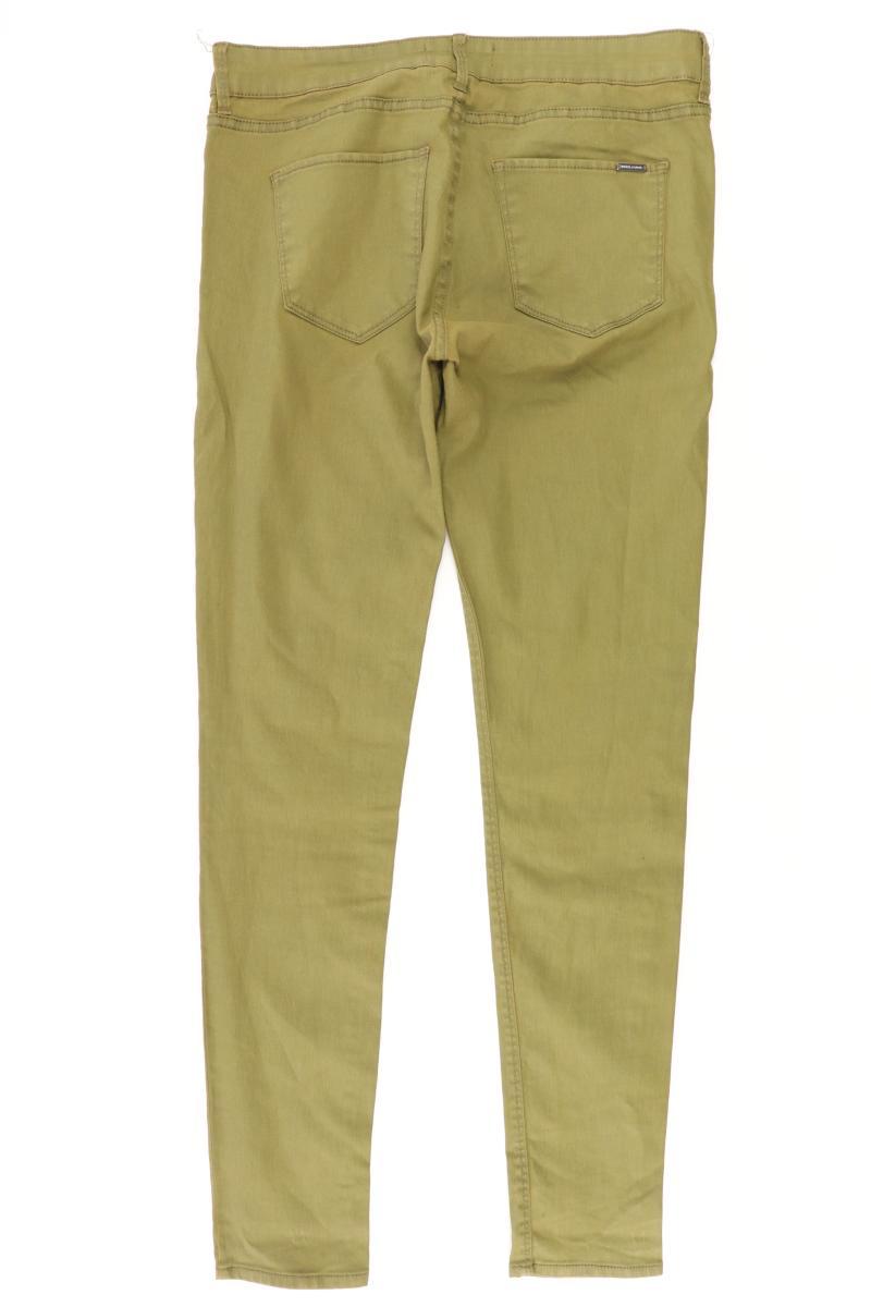 Mango Skinny Jeans Gr. 42 olivgrün