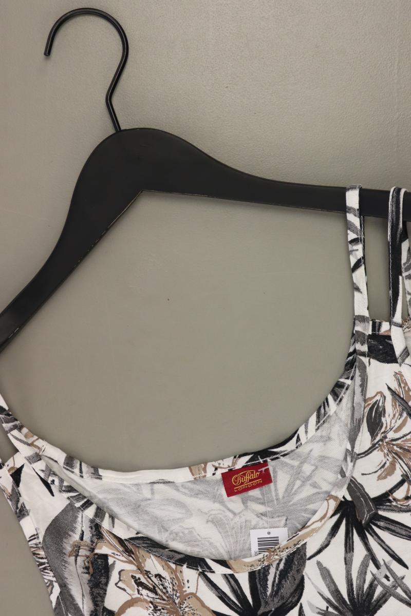 Buffalo Trägerkleid Gr. 44 weiß aus Viskose