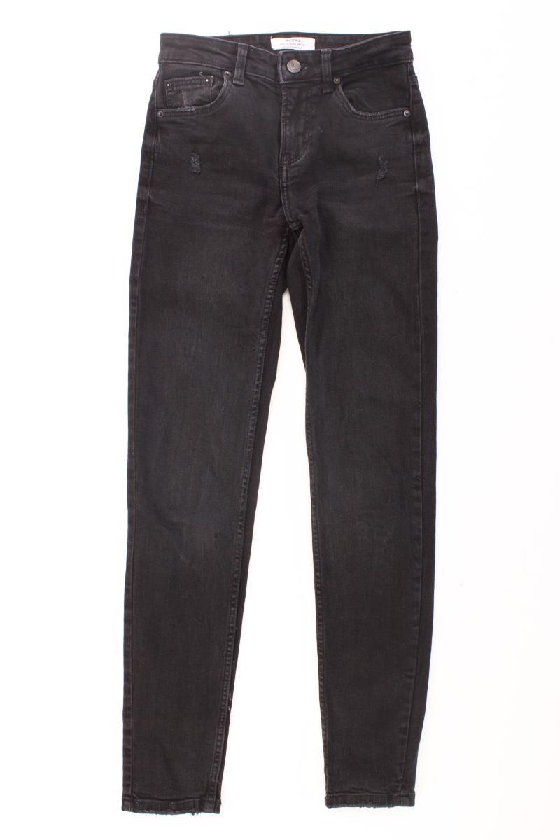 Bershka Skinny Jeans Gr. 32 schwarz