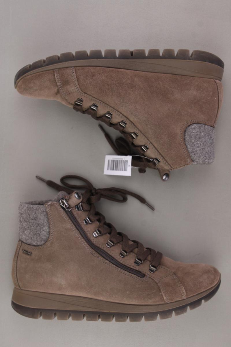 Salamander Stiefeletten Gr. 38 braun aus Leder