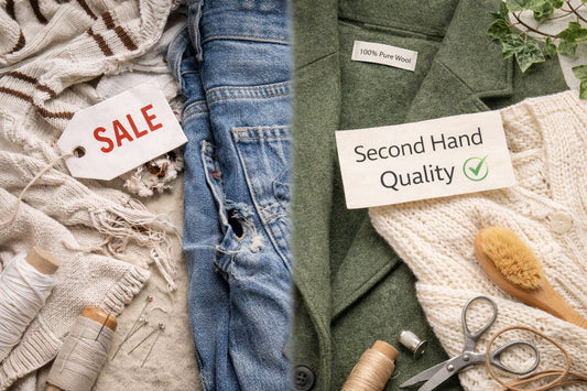 Warum Kleidung heute oft schneller kaputtgeht – und warum Second Hand die bessere Wahl ist