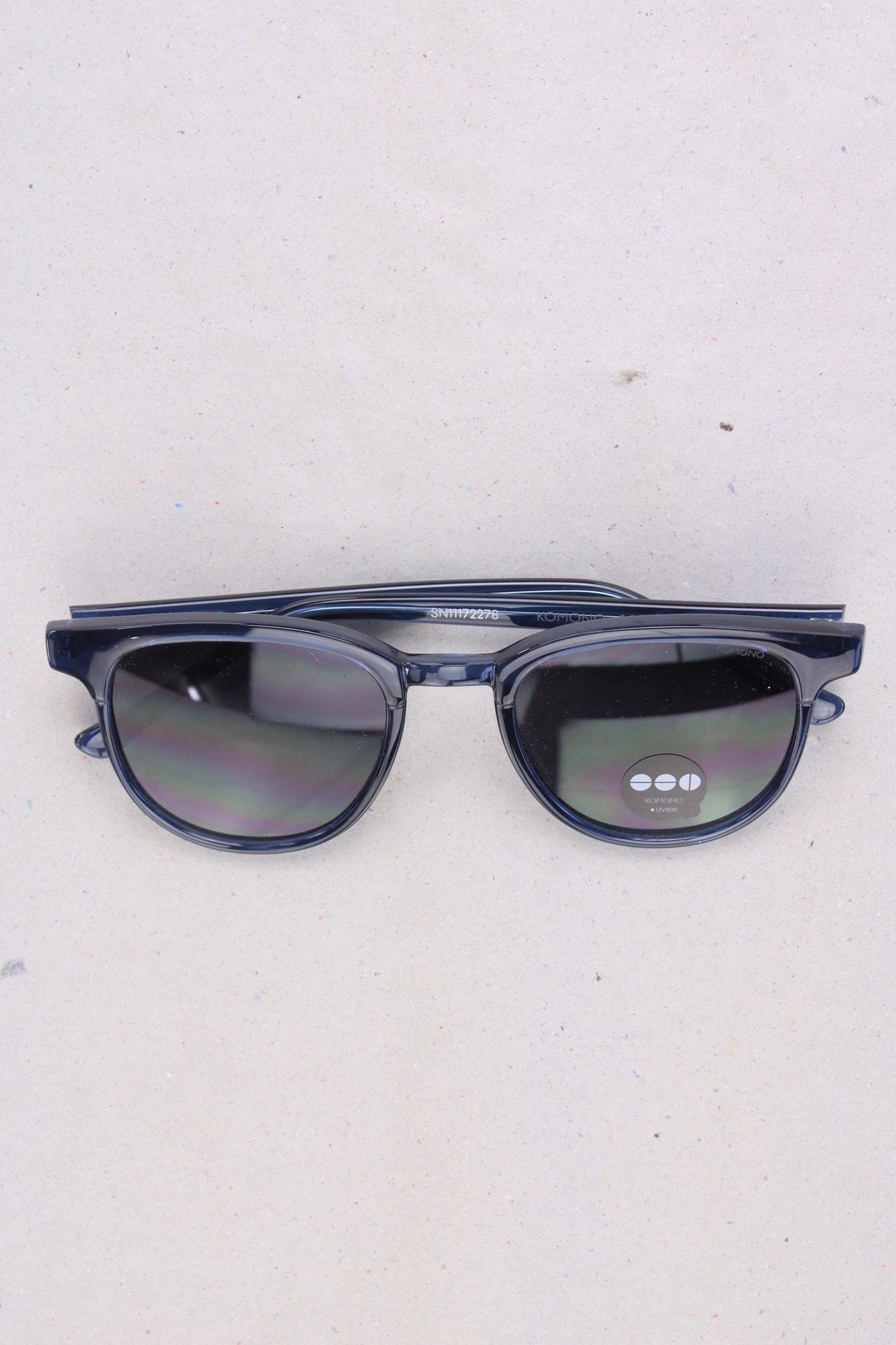 Komono Kinder Sonnenbrille Modell The Francis UV400 blau Größe Onesize