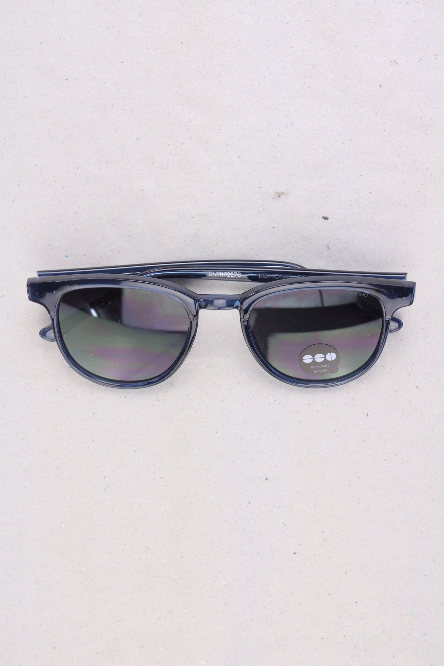 Komono Kinder Sonnenbrille Modell The Francis UV400 blau Größe Onesize neu mit Etikett