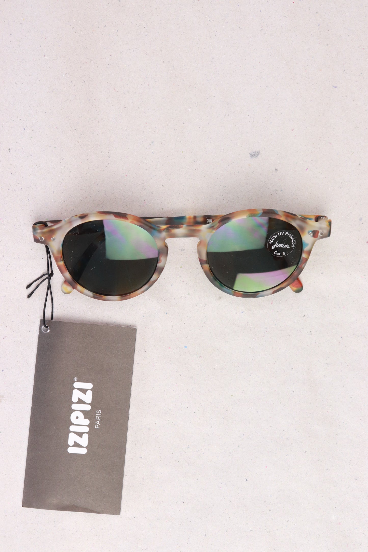 Izipizi Kinder Sonnenbrille Modell Sun Junior Blue Tortoise mehrfarbig Größe Onesize neu mit Etikett