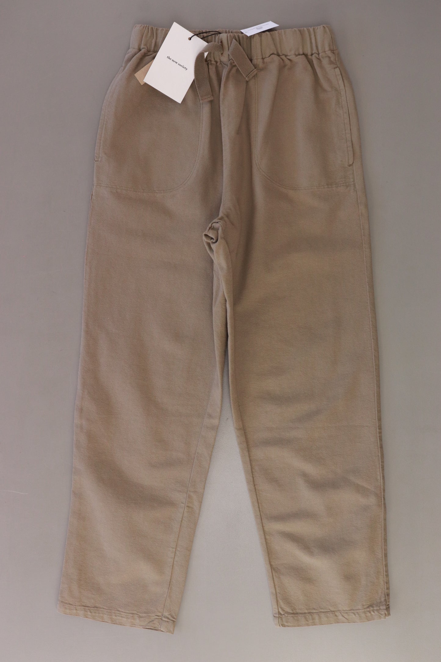 the new society Paris Pants olivgrün Größe 12 Jahre neu mit Etikett