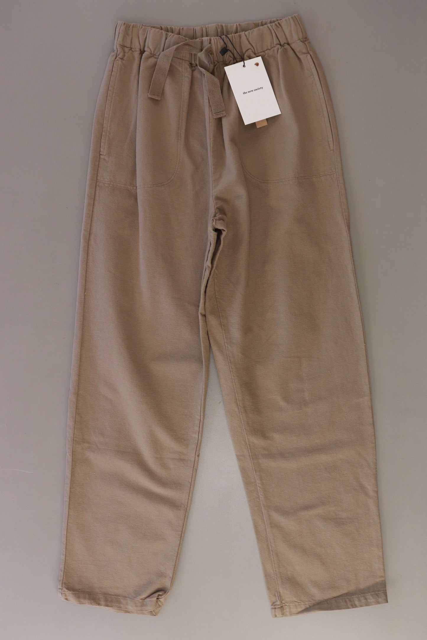 the new society Paris Pants olivgrün Größe 14 Jahre neu mit Etikett