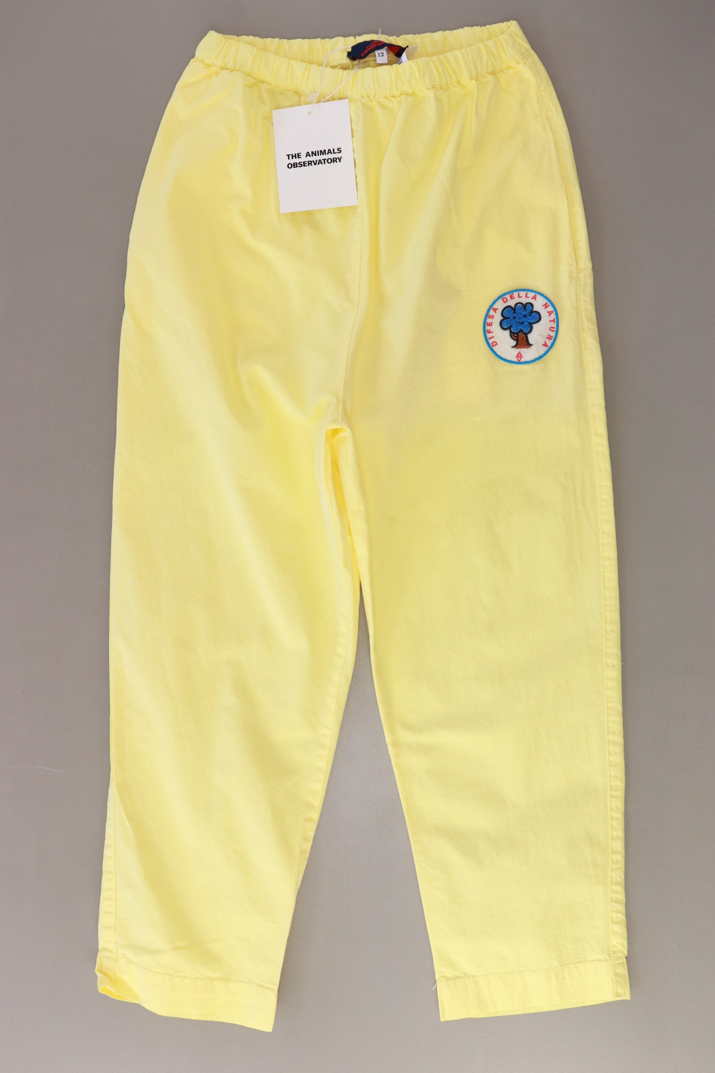 the animals observatory Elephant Kids Trousers gelb Größe 12 Jahre neu mit Etikett