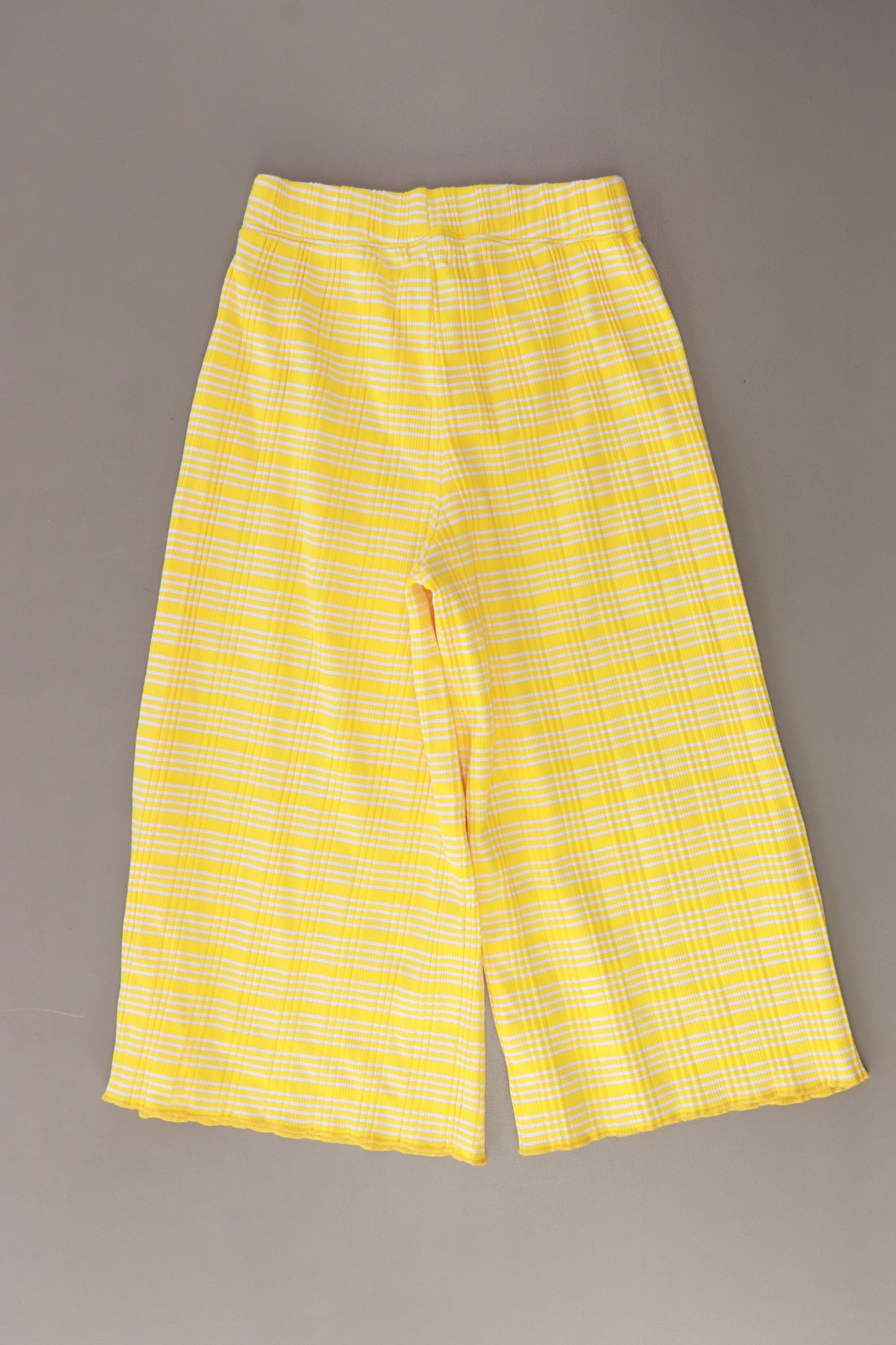 Bobo Choses Striped Culotte Trousers Kinder Hose gelb Größe 6-7 Jahre neu mit Etikett