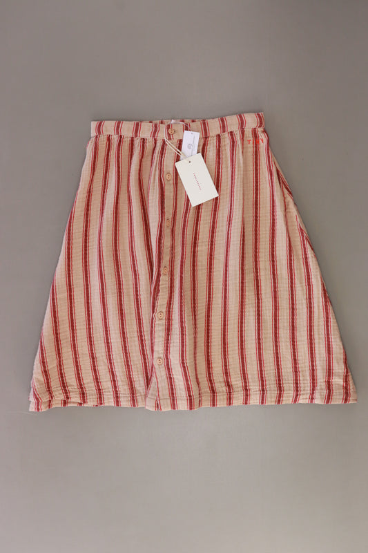 Tiny Cottons "retro stripes" midi skirt Kinder Rock creme Größe 6 Jahre neu mit Etikett