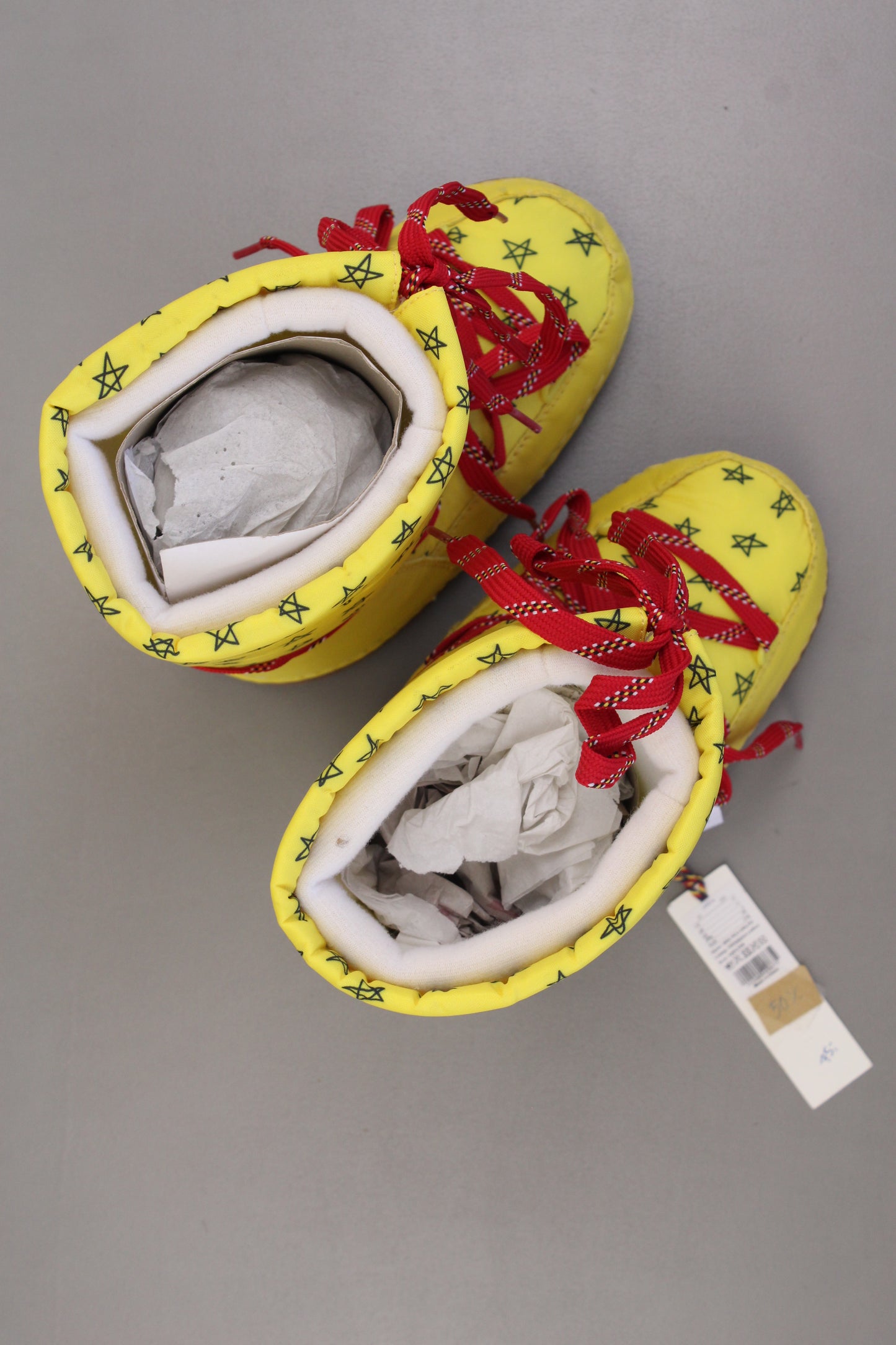 Bobo Choses Kinder Schneestiefel Stiefel gelb Größe 32 neu mit Etikett