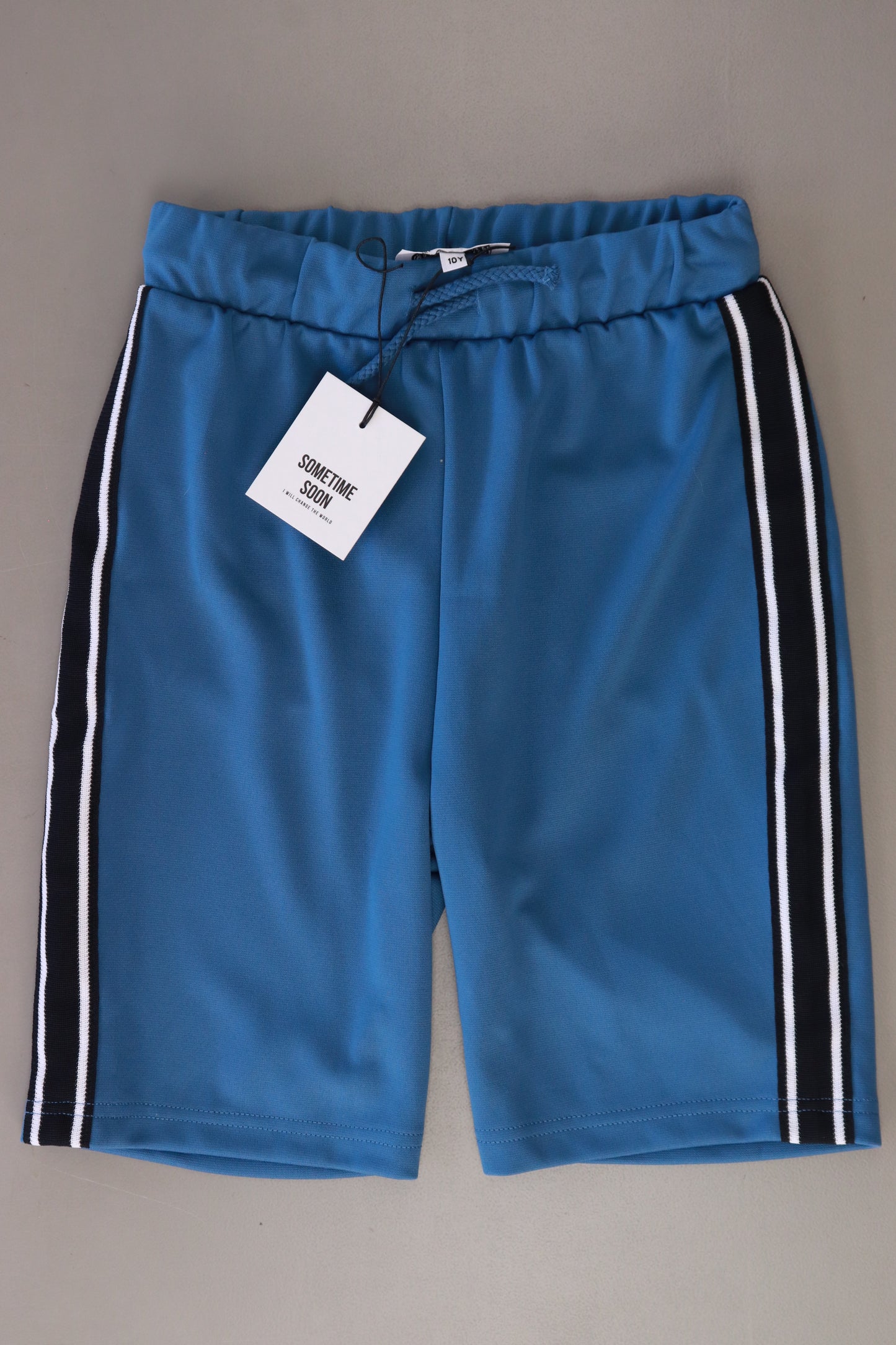 sometime soon Kinder Shorts "Hector" blau Größe 10 Jahre neu mit Etikett