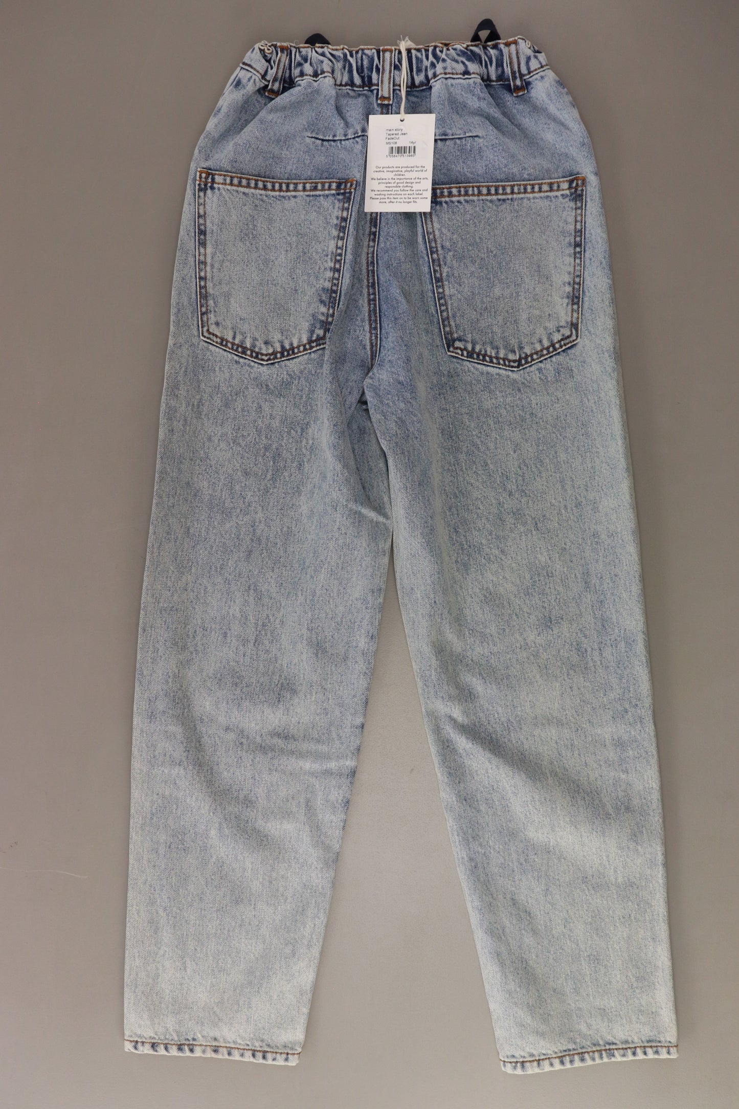 main story Kinder Jeans "Tapered Jean" blau Größe 14 Jahre neu mit Etikett