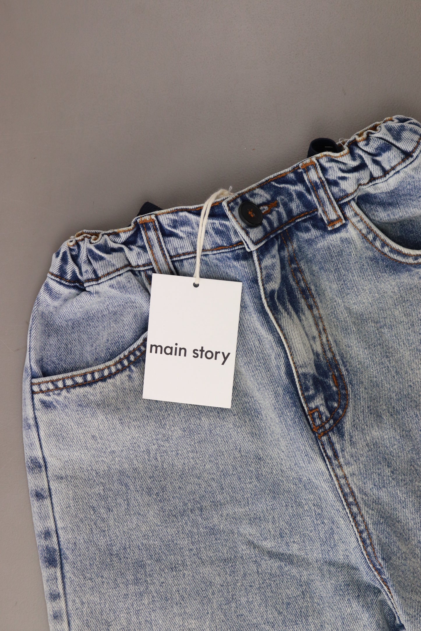 main story Kinder Jeans "Tapered Jean" blau Größe 14 Jahre neu mit Etikett
