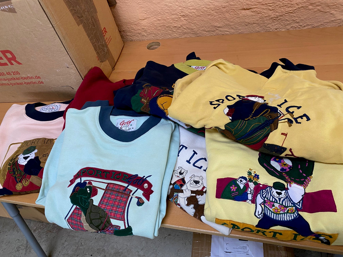 Paket Vintage Iceberg Pullover 7 Stück