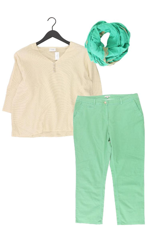 Second Hand Outfit Größe XL mit faber Bluse in Gr. XL, PECKOTT Hose in Gr. 44