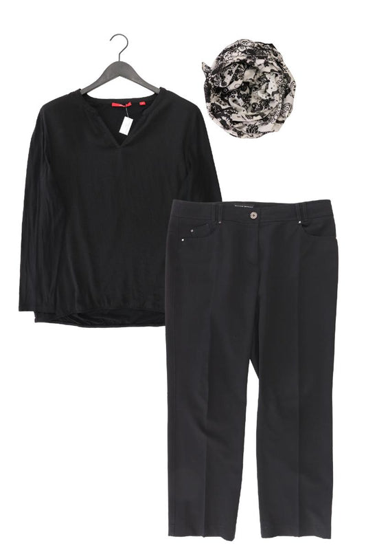 Second Hand Outfit Größe XL mit s.Oliver Langarmbluse in Gr. 46 und Tuch
