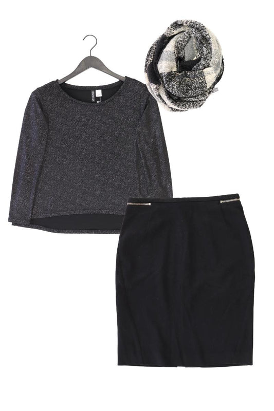 Second Hand Outfit Größe S mit H&M Longsleeve-Shirt in Gr. S und Schal