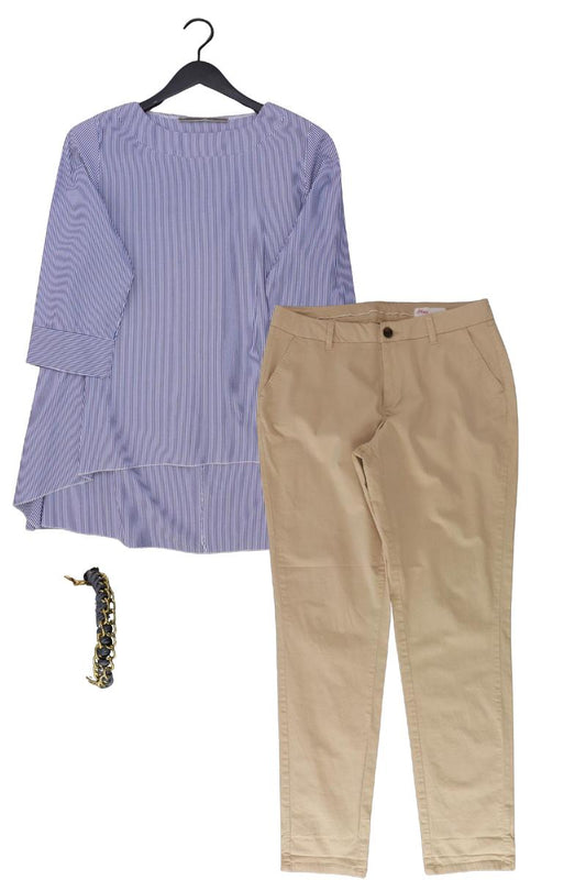 Second Hand Outfit Größe L mit Comfort Bluse in Gr. L und Armband