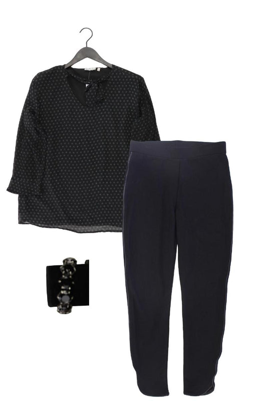 Second Hand Outfit Größe L mit Langarmbluse in Gr. L und Armband