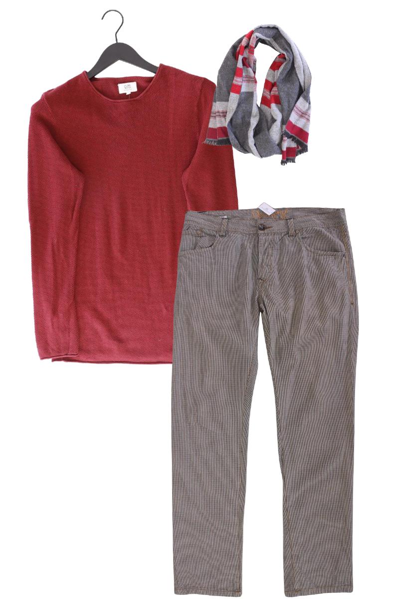 Second Hand Outfit Größe L mit QS by s.Oliver Feinstrickpullover in Gr. L
