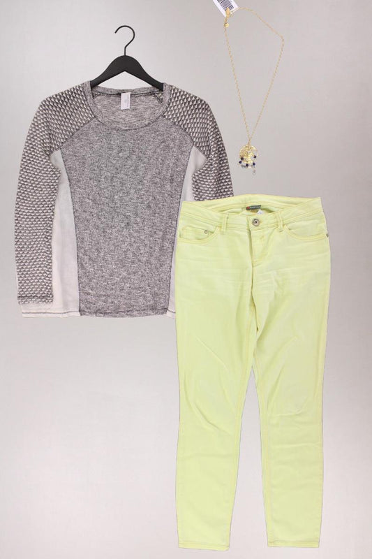 Second Hand Outfit Größe M mit Sparkle & Fade Grobstrickpullover in Gr. M