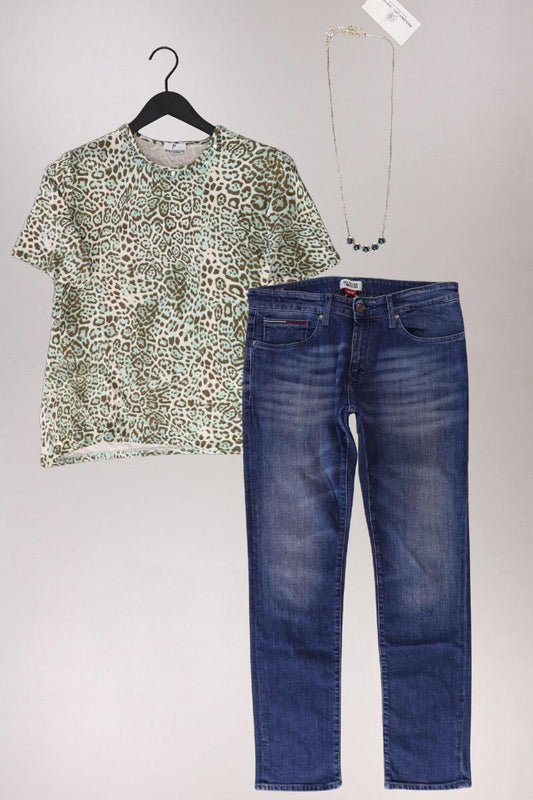 Second Hand Outfit Größe XL mit FRANKENWÄLDER T-Shirt in Gr. 44 und Halskette