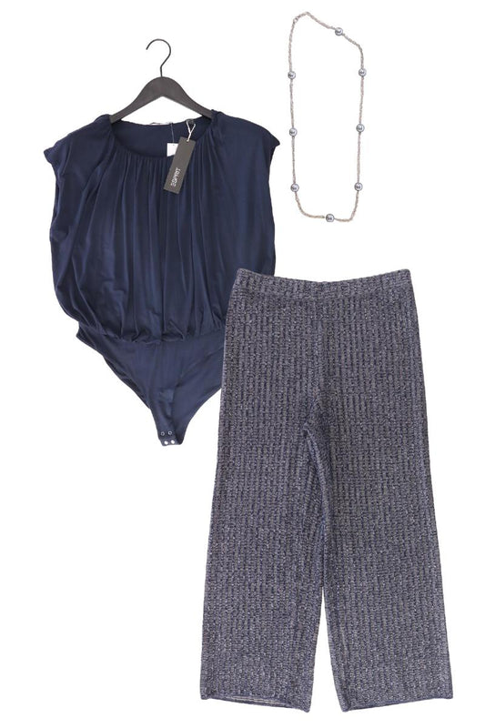 Second Hand Outfit Größe L mit Esprit Bodybluse in Gr. L und Halskette