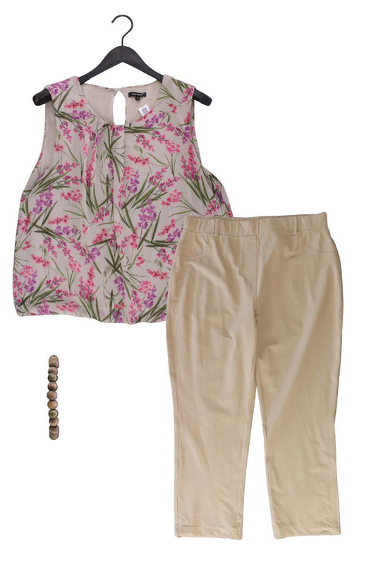 Second Hand Outfit Größe XL mit More&More Ärmellose Bluse in Gr. 44 und Armband