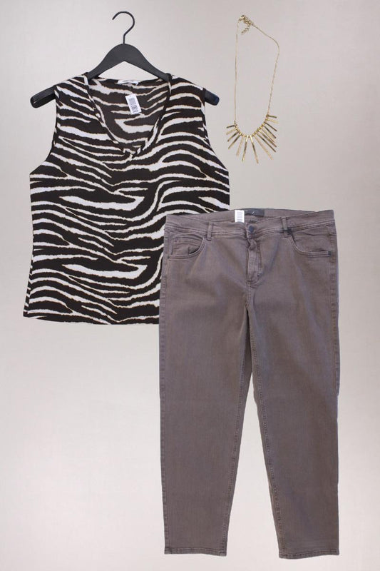 Second Hand Outfit Größe XXL mit Trägertop in Gr. XXL und Halskette