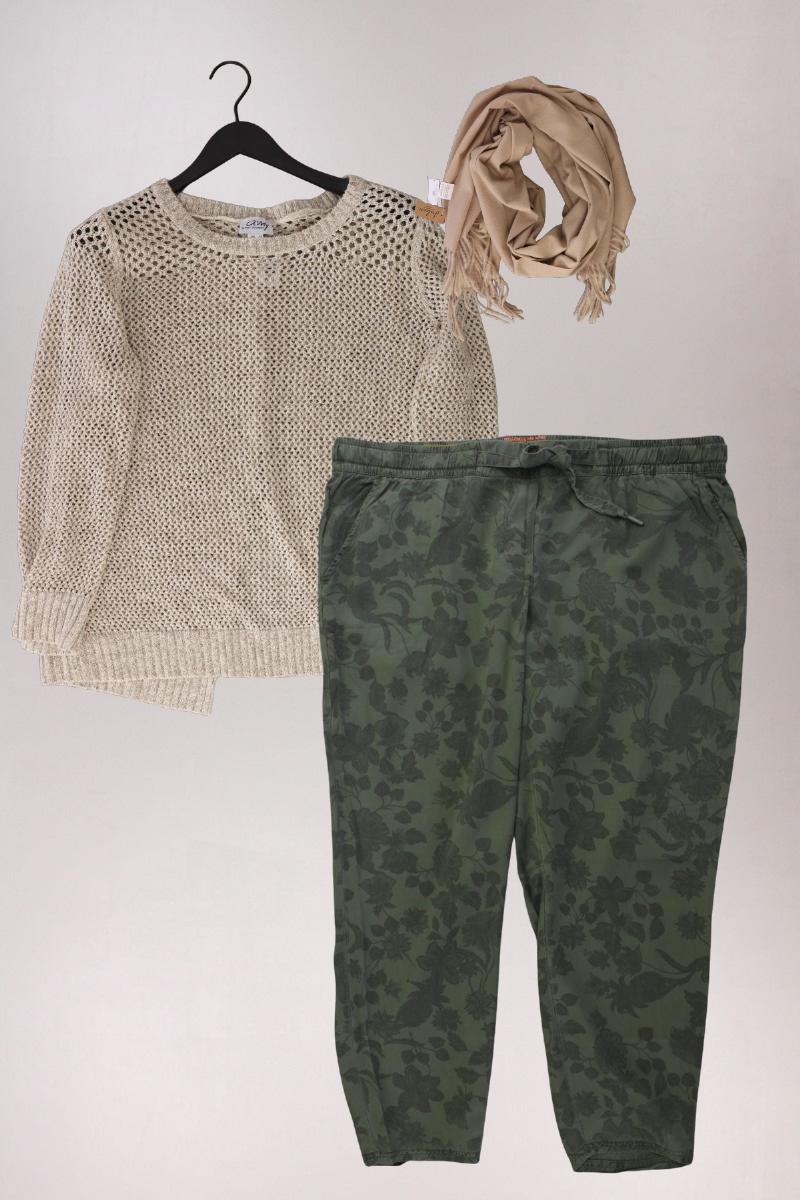 Second Hand Outfit Größe XXL mit amy by AMY VERMONT Grobstrickpullover in Gr. 48