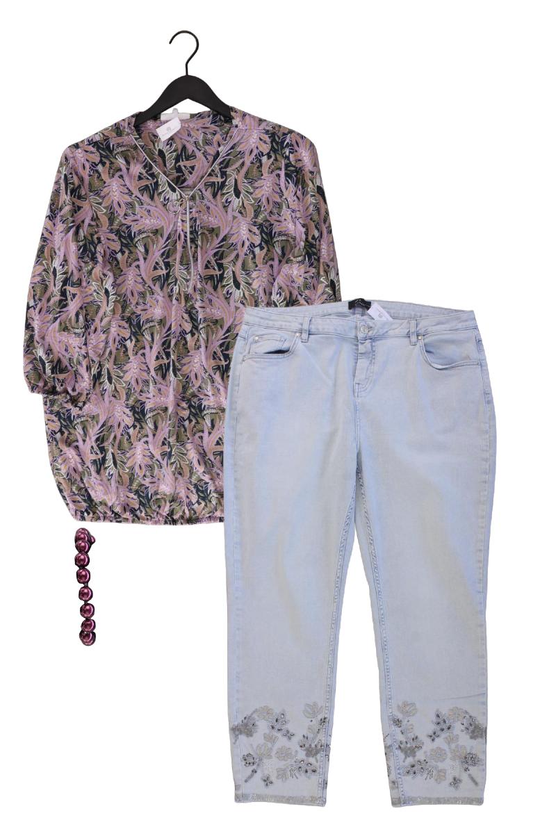 Second Hand Outfit Größe XXL mit Zhenzi Regular Bluse in Gr. XXL und Armband