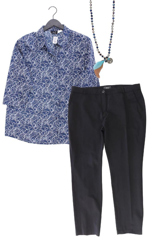 Second Hand Outfit Größe XL mit Paola Classic Bluse in Gr. 46 und Halskette