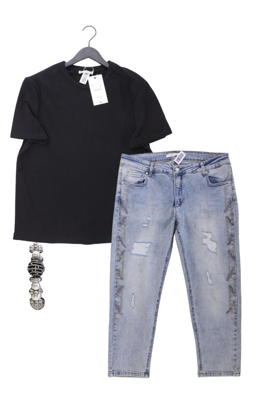 Second Hand Outfit Größe XL mit Zara T-Shirt in Gr. XL und Armband