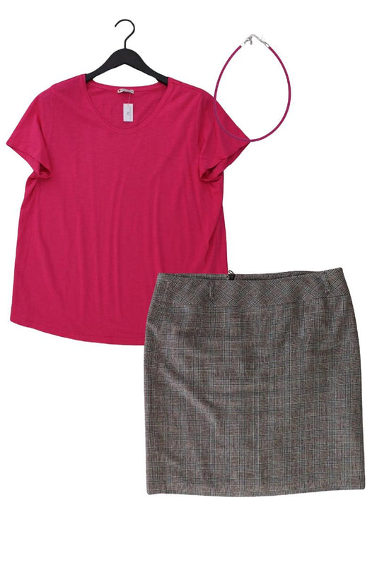 Second Hand Outfit Größe XL mit Street One T-Shirt in Gr. XL und Halskette