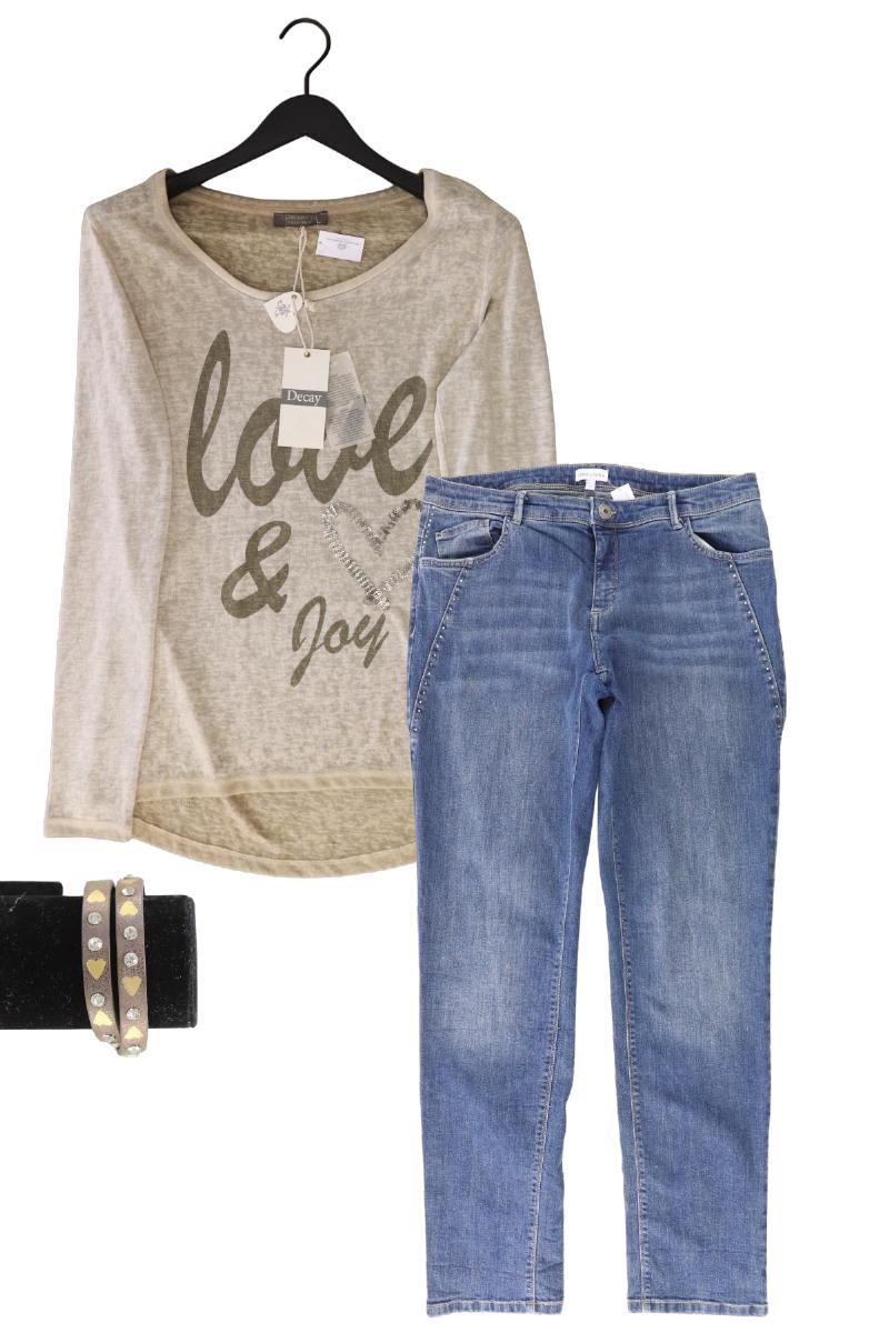 Second Hand Outfit Größe L mit Decay Longsleeve-Shirt in Gr. L und Armband