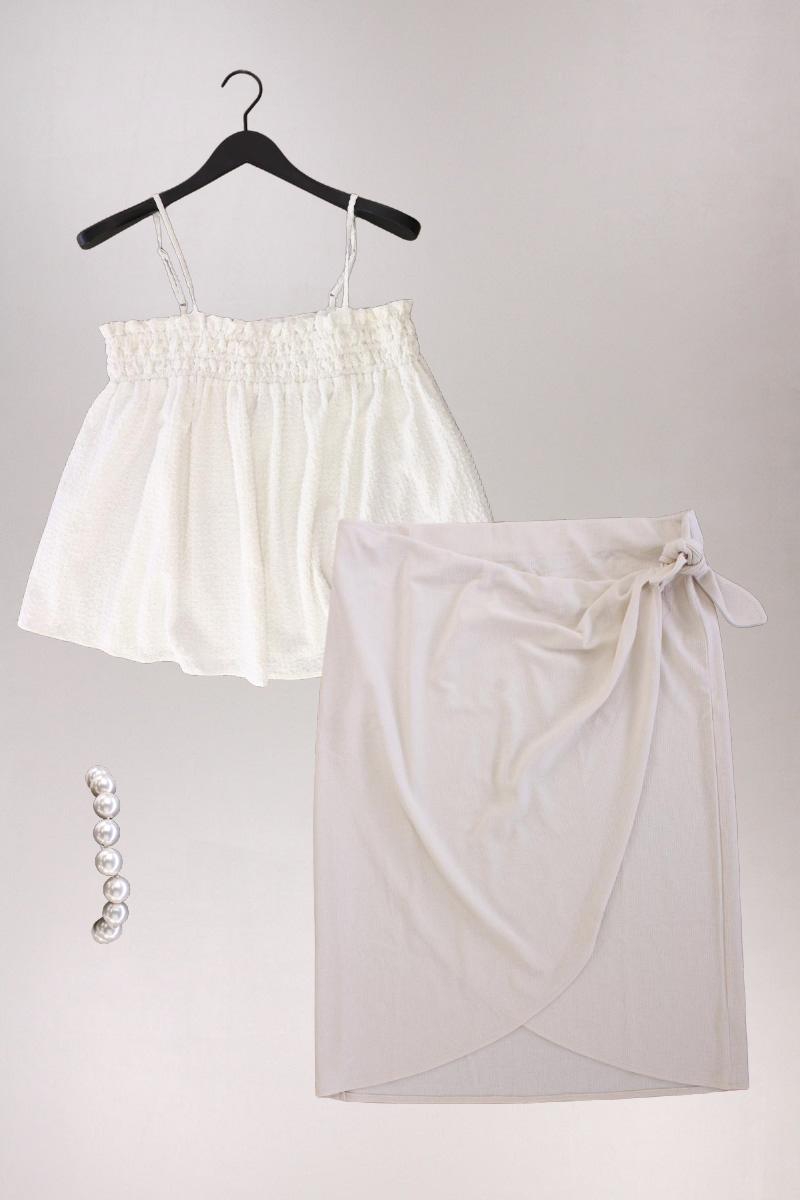 Second Hand Outfit Größe XXL mit Asos Spaghetti-Top in Gr. 48 und Armband