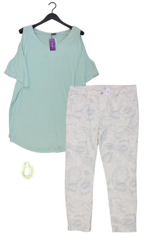 Second Hand Outfit Größe XL mit Lascana T-Shirt in Gr. 44/46 und Armband