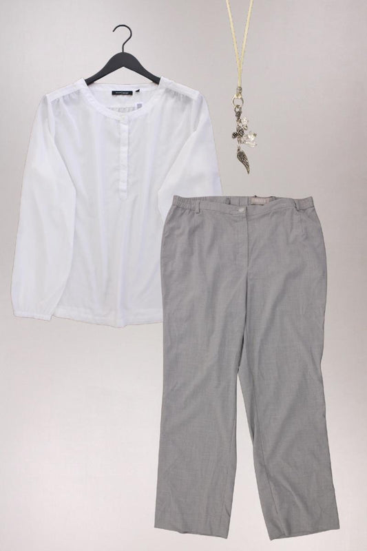 Second Hand Outfit Größe XL mit MARK ADAM Langarmbluse in Gr. 46 und Halskette