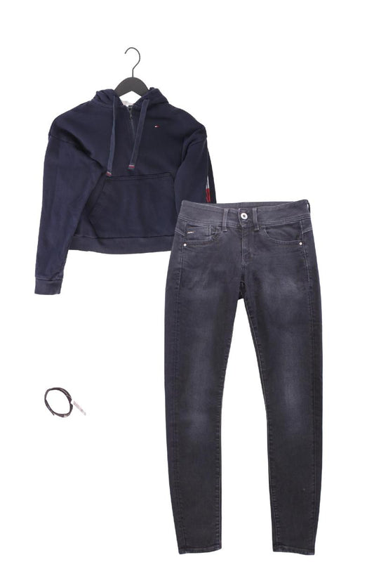 Second Hand Outfit Größe S mit Tommy Hilfiger Hoodie in Gr. S und Armband
