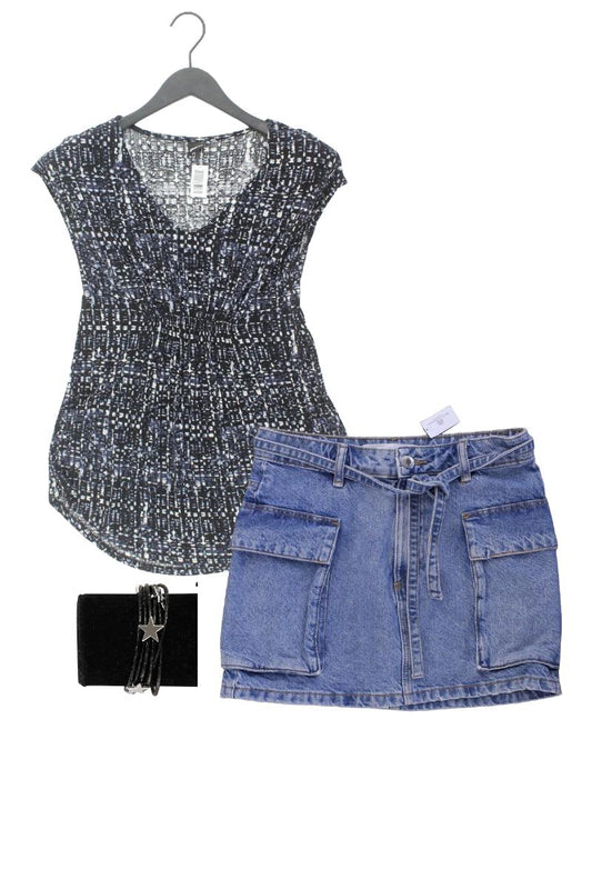 Second Hand Outfit Größe S mit ginatricot Tunika in Gr. S und Armband
