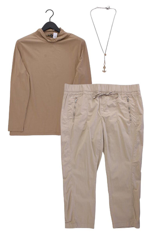 Second Hand Outfit Größe XXL mit Betty Barclay Longsleeve-Shirt in Gr. 48