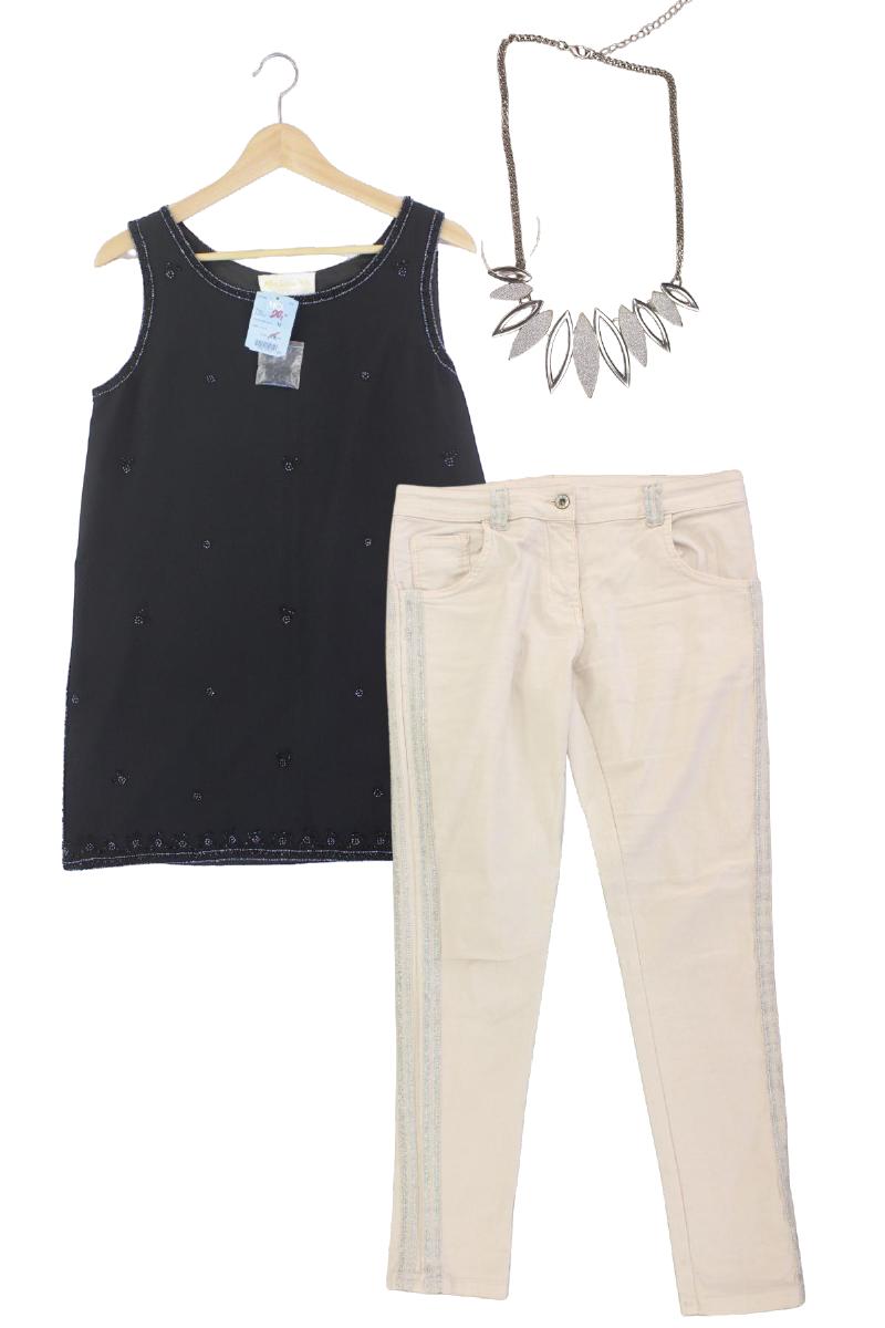 Second Hand Outfit Größe M mit Mode Exclusive Mehra Ärmellose Bluse in Gr. M