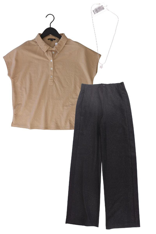 Second Hand Outfit Größe S mit comma, Poloshirt in Gr. 36 und Halskette