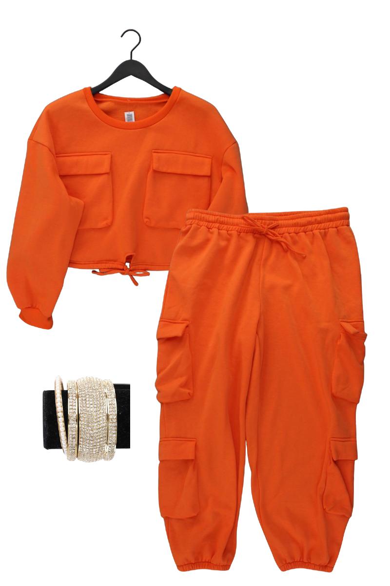 Second Hand Outfit Größe XXL mit Langarmpullover in Gr. XXL und Armband