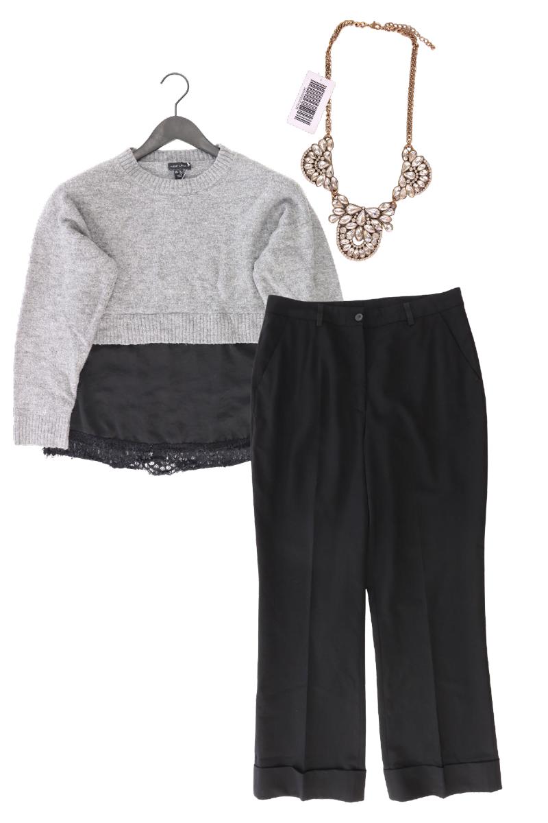 Second Hand Outfit Größe M mit New Look Feinstrickpullover in Gr. M