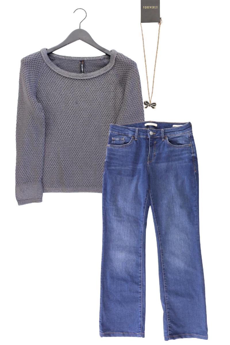 Second Hand Outfit Größe S mit Marc Cain Feinstrickpullover in Gr. 36