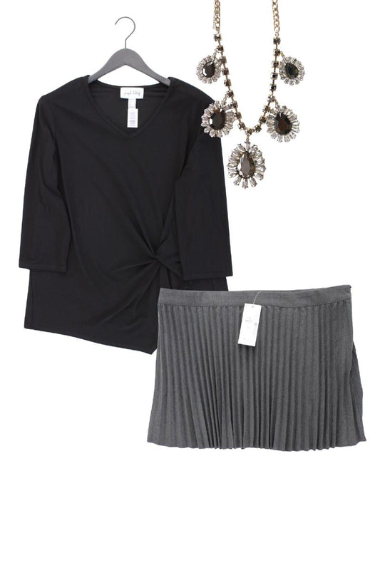 Second Hand Outfit Größe XL mit Joseph Ribkoff Shirt mit V-Ausschnitt in Gr. 44