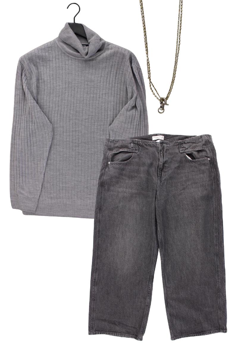 Second Hand Outfit Größe XXL mit Blue Seven Rollkragenpullover in Gr. XXL